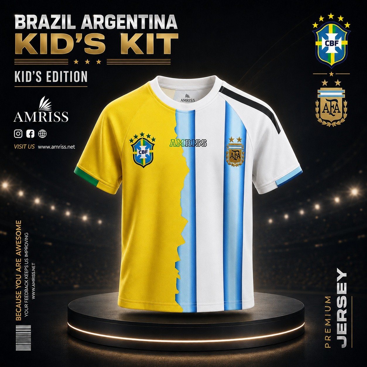 Sport & team spirit from the AMRISS collection